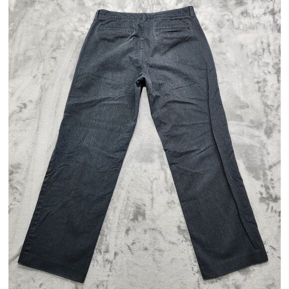 Gap Pants Mens 34X32 Gray Chino Straight Leg Stretch Casual Preppy Y2K Office - Picture 2 of 12